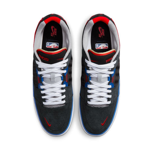 Nike Sb Ishod Prm Chaussures - Black / University Red - Hyper Royal - Streetart.fr