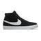Nike Sb Zoom Blazer Mid Chaussures - Black / White - Streetart.fr