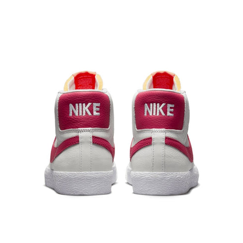 Nike Sb Zoom Blazer Mid Iso White/Sweet Beet-White-Sweet Beet - Streetart.fr
