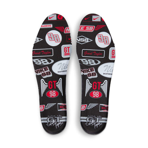 Nike Sb Zoom Blazer Mid Pro Gt - Black / Metallic Silver - Streetart.fr