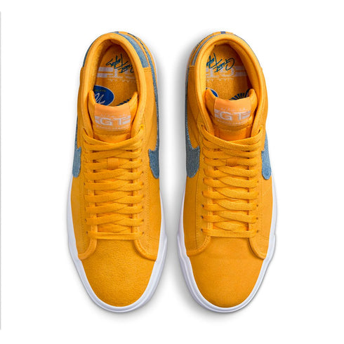 Nike Sb Zoom Blazer Mid Pro Gt - University Gold / Game Royal - Streetart.fr