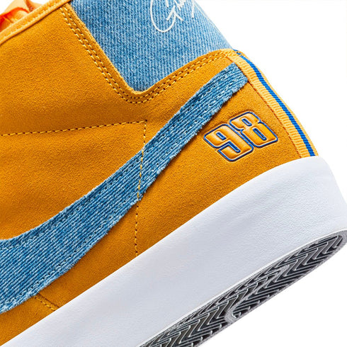 Nike Sb Zoom Blazer Mid Pro Gt - University Gold / Game Royal - Streetart.fr