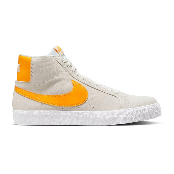 Nike Sb Zoom Blazer Mid Summit White / Laser Orange - Summit White - Streetart.fr