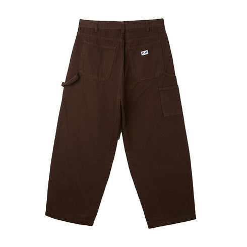 Obey Big Wig Denim Carpenter Pantalon Laurel Wreath - Streetart.fr