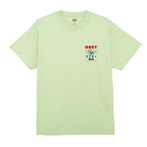 Obey New Clear Power T-Shirt - Cucumber - Streetart.fr