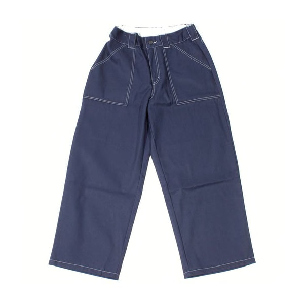 Poetic Collective Painter Pants Pantalon - Navy / White Seams - Streetart.fr