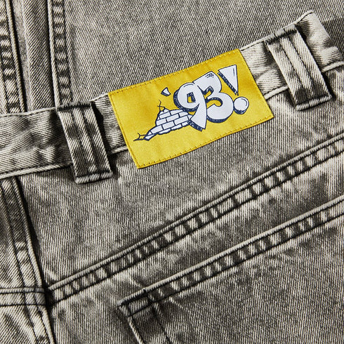 Polar 93! Denim Pantalon - Acid Black - Streetart.fr