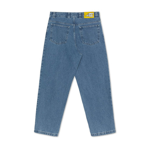 Polar 93! Denim Pantalon - Mid Blue - Streetart.fr