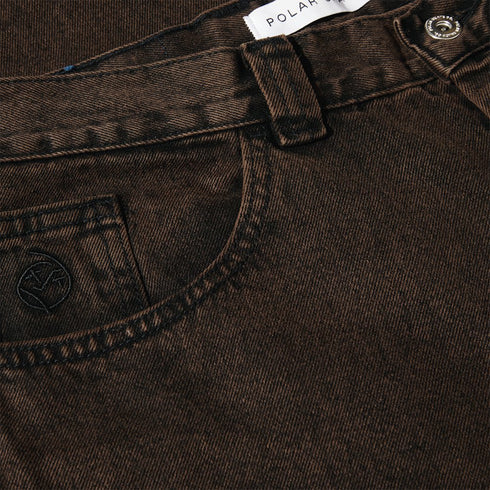 Polar Big Boy Jean Pantalon - Brown Black - Streetart.fr