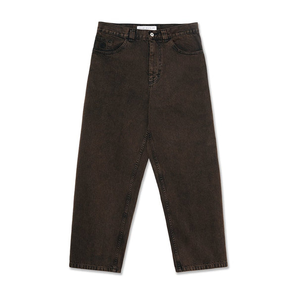 Polar Big Boy Jean Pantalon - Brown Black - Streetart.fr