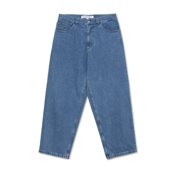 Polar Big Boy Jeans Pantalon - Mid Blue - Streetart.fr