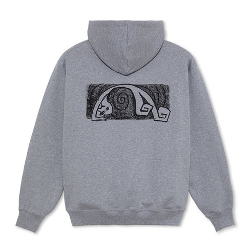 Polar Dave Hoodie Yoga Trippin' Sweat A Capuche - Heather Gray - Streetart.fr