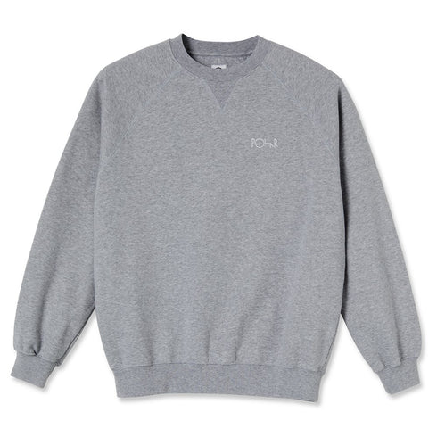 Polar Default Crewneck Sweatshirt - Heather Grey - Streetart.fr