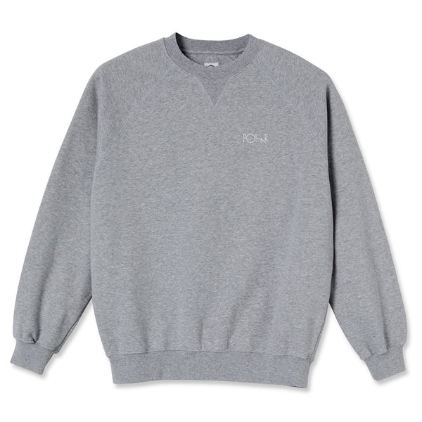 Polar Default Crewneck Sweatshirt - Heather Grey - Streetart.fr