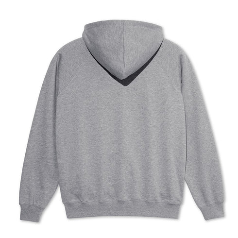 Polar Default Zip Hoodie Sweat Zip A Capuche - Heather Grey - Streetart.fr