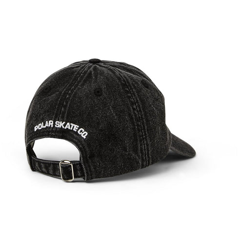 Polar Denim Cap Casquette - Black - Streetart.fr