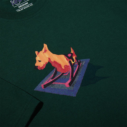 Polar Dog T-Shirt - Dark Green - Streetart.fr