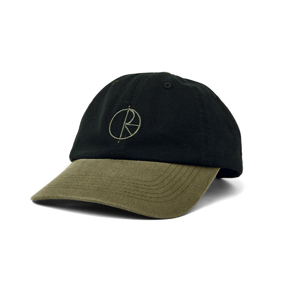 Polar Duo Stroke Logo Cap Casquette - Black / Army Green - Streetart.fr