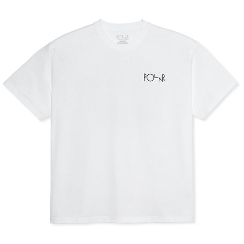 Polar Fill Logo T-Shirt - White - Streetart.fr