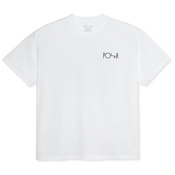 Polar Fill Logo T-Shirt - White - Streetart.fr