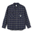Polar Flannel Shirt Chemise - Rich Navy - Streetart.fr