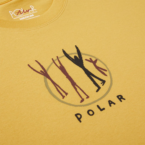 Polar Gang T-Shirt - Orange Sorbet - Streetart.fr
