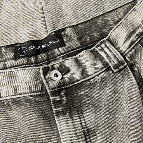 Polar Grund Chinos Pantalon - Acid Black - Streetart.fr