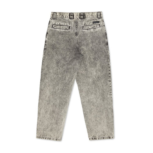 Polar Grund Chinos Pantalon - Acid Black - Streetart.fr
