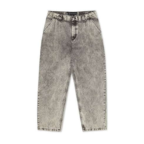 Polar Grund Chinos Pantalon - Acid Black - Streetart.fr