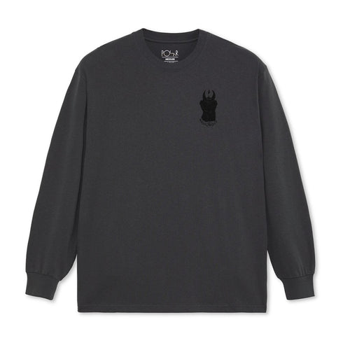 Polar Little Devil T-Shirt Manches Longues - Graphite - Streetart.fr