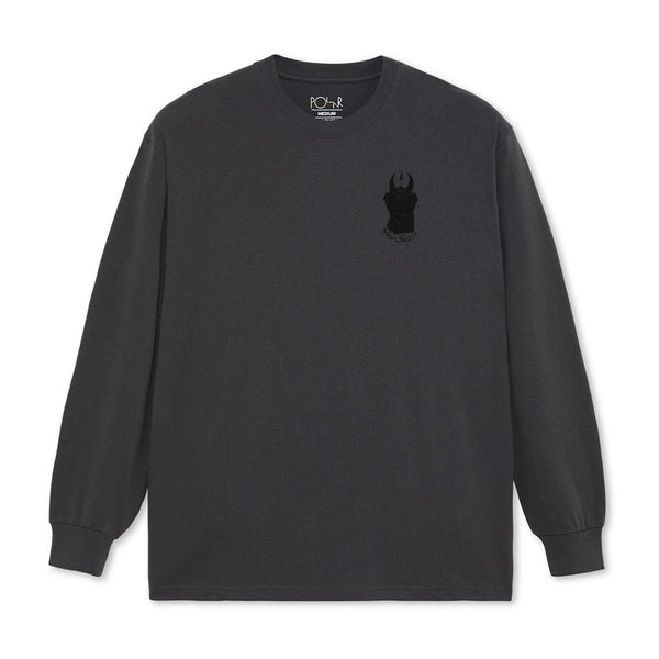 Polar Little Devil T-Shirt Manches Longues - Graphite - Streetart.fr