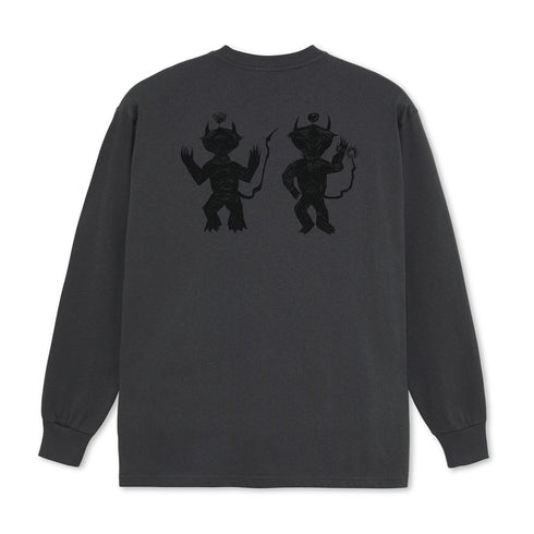 Polar Little Devil T-Shirt Manches Longues - Graphite - Streetart.fr
