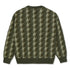 Polar Louis Cardigan Houndstooth - Green - Streetart.fr