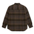 Polar Mike Ls Flannel Shirt Chemise - Brown Mauve - Streetart.fr