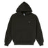 Polar Patch Hoodie Sweat A Capuche - Dirty Black - Streetart.fr