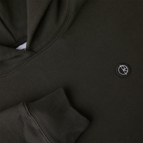 Polar Patch Hoodie Sweat A Capuche - Dirty Black - Streetart.fr