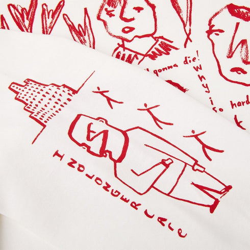 Polar Seen Better Days T-Shirt Manches Longues - White - Streetart.fr