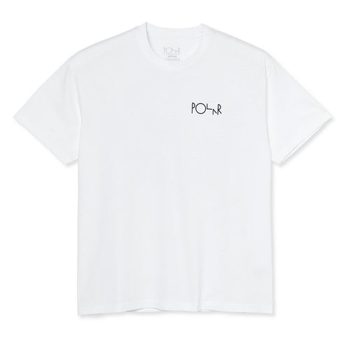 Polar Stroke Logo T-Shirt - White - Streetart.fr