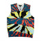 Stussy Printed Sweater Vest - Blue - Streetart.fr