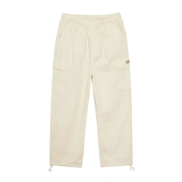 Stussy Ripstop Cargo Beach Pant Cream - Streetart.fr