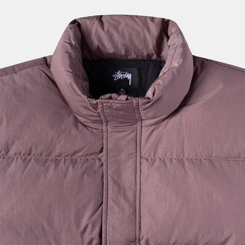 Stussy Ripstop Down Puffer Jacket - Rose - Streetart.fr
