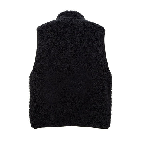 Stussy Sherpa Reversilbe Jacket - Black - Streetart.fr
