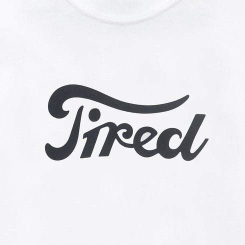 Tired Moto Sports T-Shirt Manches Longues - White - Streetart.fr