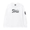 Tired Moto Sports T-Shirt Manches Longues - White - Streetart.fr