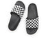 Vans La Costa Slide-On Claquette Checkerboard - True White / Black - Streetart.fr