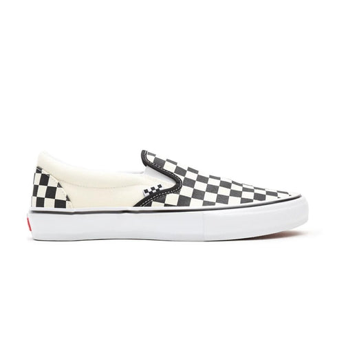 Vans Skate Slip On Checkerboard - Black / Off White - Streetart.fr