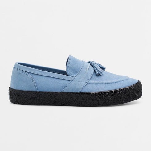 Last Resort Ab Vm005 Loafer Suede - Dusty Blue / Black — chaussures