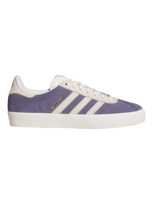 Adidas Gazelle Adv - Super Purple / Chalk White / Gold Metallic — chaussures