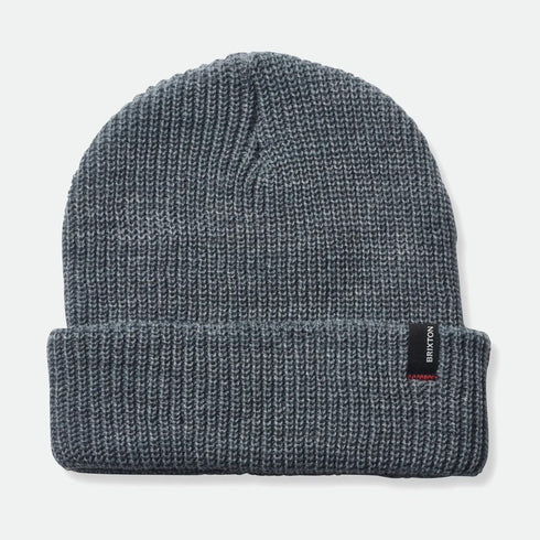 Brixton Heist Beanie Light Grey Heather — bonnet