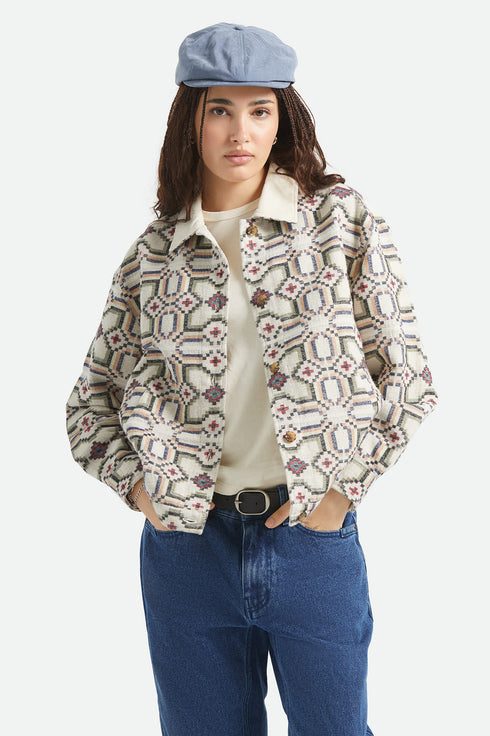 Brixton Womens The Alfama Jacket - Digi Tile — veste